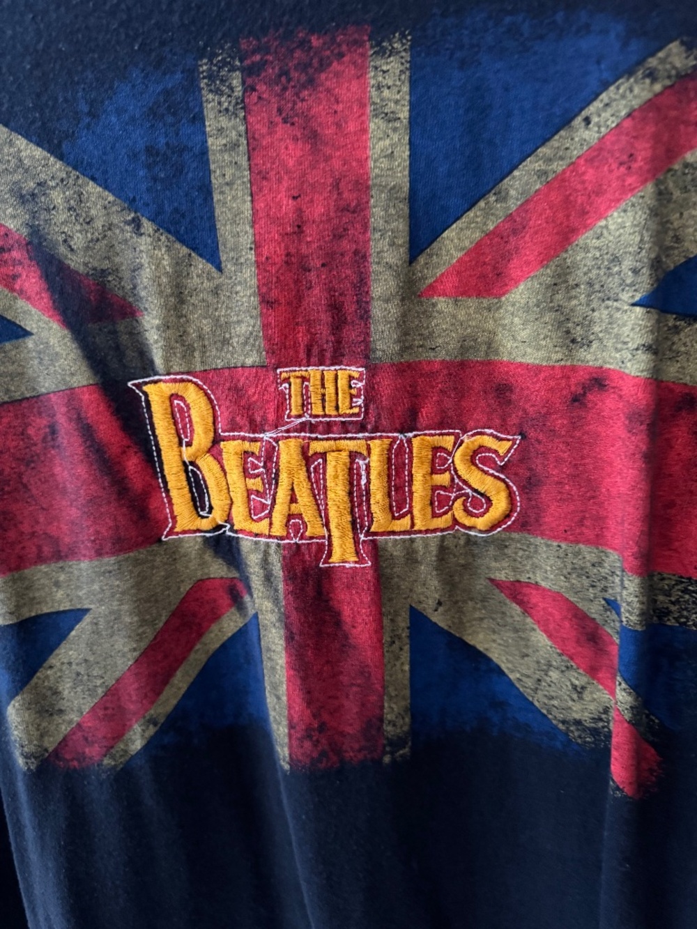 BEATLES black tee shirt